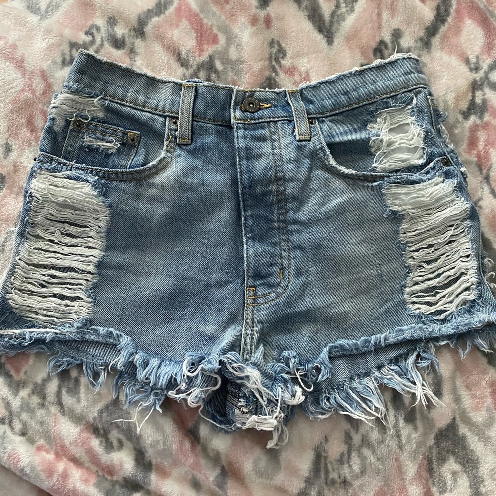 Jean shorts